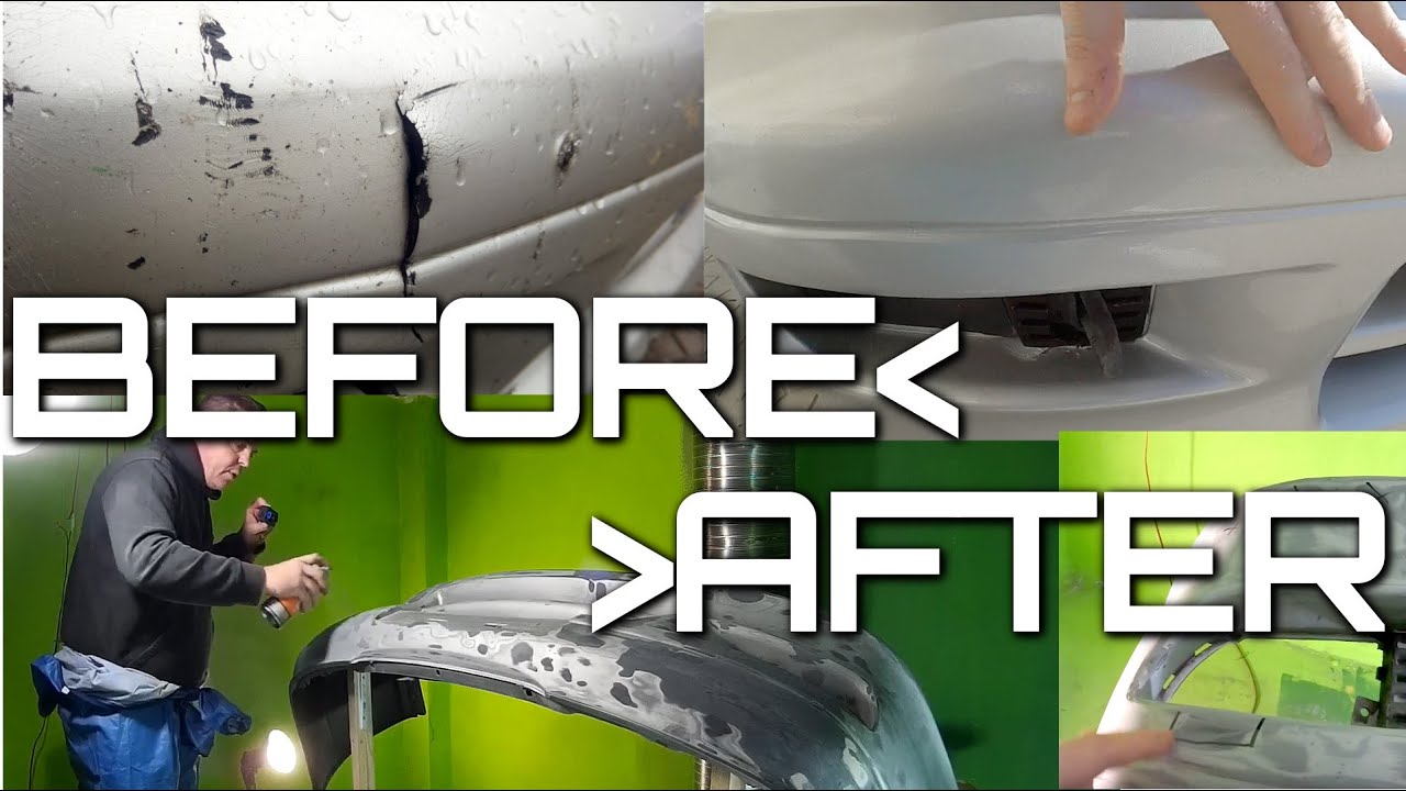 How To Fix A Cracked Plastic Bumper